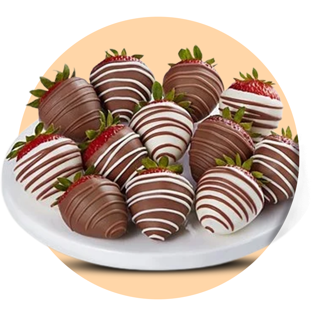Strawberry IN a Circle